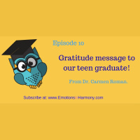 Gratitude message to our teen graduate!