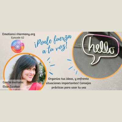 Emotions In Harmony With Dr Carmen Roman Conversations To Help You Achieve Emotional Success Conversaciones Para Ayud