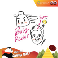 Whats up Chiang Mai? 71: Busy Rabbit เมสเซนเจอร์มือโปรกับนักลองทำ โสภณ ศุภมั่งมี