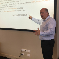 Behold, Hes coming with clouds - Rev 1:4-8 - Past. John Shipman - 22 Jan 17