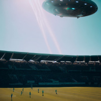 Objetos voladores en la cancha