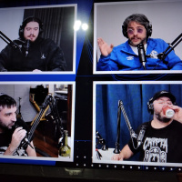 Ultras y lluvia de Bengalas 