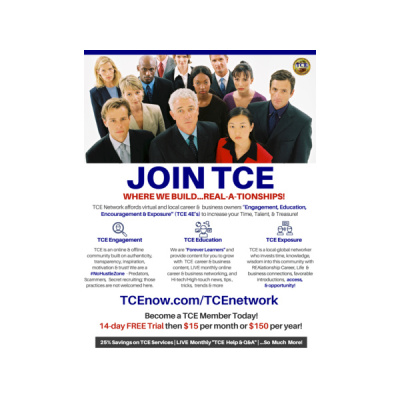 Tcelive career Talk Radio Show