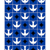 Fundação Athos Bulcão lança roupas e móveis inspirados nos azulejos do artista