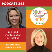 243: Mis- and Disinformation in Nutrition: Science, Ethics  Critical Thinking – Dr. Cami Ryan  Connie Diekman