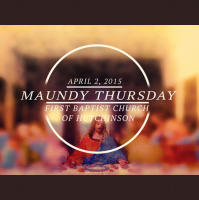 Maundy Thursday 2015 - Audio
