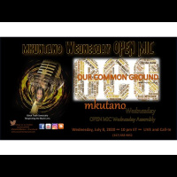 mkutano OPEN MIC Wednesday Night at OUR COMMON GROUND