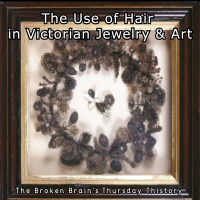 The use of hair in jewelry  art