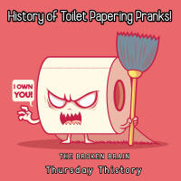 History of Toilet Papering  Halloween Pranks