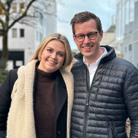 Anne Emilie og Kjartan Fosse, gründere i Knitandnote: Møter forståelse i USA, men skepsis i Norge 