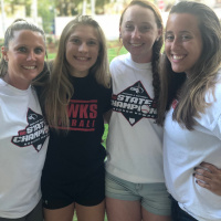 Hudson softball players win the state title