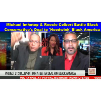 Michael Imhotep  Reecie Colbert CLASH With Black Conservatives Deal to Hoodwi