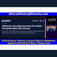 Critical Race Theory: Lawsuit filed in Oklahoma against Anti-Critical Race Theor