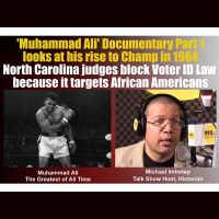 Muhammad Ali Doc Pt1 NC judges block Voter ID Law R Kelly Trial: State Rests