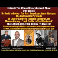 Dr. Leonard Jeffries and Dr. David Imhotep on The African History Network Show
