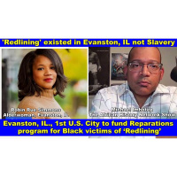 Reparations: Robin Rue Simmons, Evanston, IL discusses Reparations for Redlining