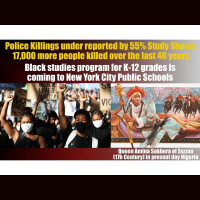 Police Killings under reported by 55% Study Shows Black studies coming to NY
