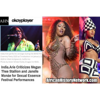 India.Arie Criticizes Megan Thee Stallion, Janelle Monáe for Sexual Essence Fest