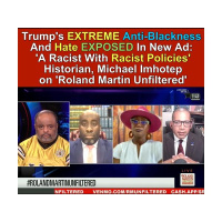 Trumps EXTREME Anti-Blackness And Hate EXPOSED In New Ad: A Racist With Racist