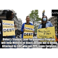 Biden’s Student Loan Forgiveness Program will help millions of Black people