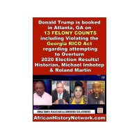 Donald Trump booked in Atlanta, 13 FELONY COUNTS including Violating GA RICO
