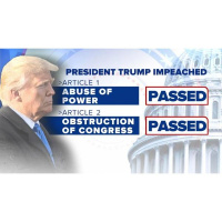 Trump Impeached on 2 Articles Pelosi says House will wait to send to Senate