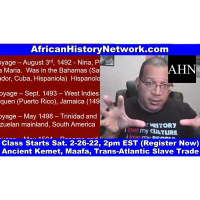 Ancient Egypt, Moors, Black Panther, Trans-Atlantic Slave Trade (Sat. 2pm EST)