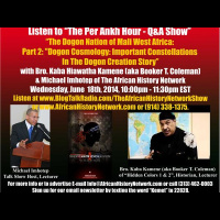 Part 2: Important Constellations In The Dogon Creation Story - Kaba Kamene