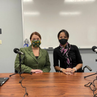 Katy Dowling  Kim Lippe of HSE Schools