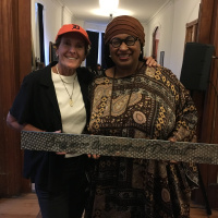 2016 Marsha Music also know as Marsha Philpot Battle Shares Just Say Hi Poem from her Kidnapped Children of Detroit stories at Urban Consulate Parlor Talks