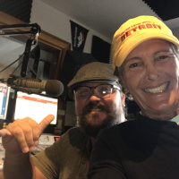 Emily T Gail w Ronnie V on LAVA 105 about Mitsubishi Electric Championship at Hualalai