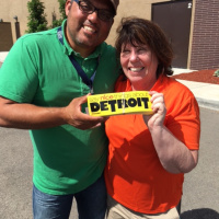 Scott Pratt  Linda Walter, Michigan DNR  Detroit Outdoor Adventure Center located on Detroits Riverfront