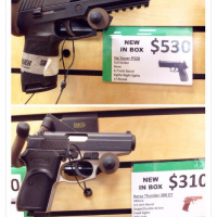 Bersa Thunder and Sig P320