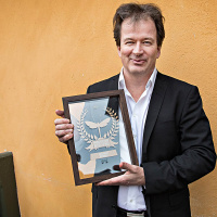 Kjell Westö mottog Sveriges Radios Romanpris 2014