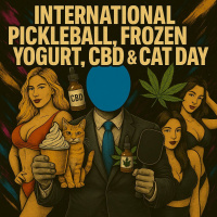 National Cat, Frozen Yogurt, CBD,  Pickle Ball Day! (Hoppe Hour With Ryan Hoppe: 8.8.25)