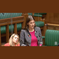 In Parliament raising the issue of Domestic Violence - 09 November 2015