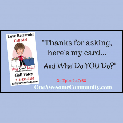 One Awesome Community: Connecting With You On Your Success Journey Host Gail Foley | Motivation | Inspiration | Success Tips