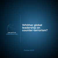 Conversations: Whither global leadership on counter-terrorism?