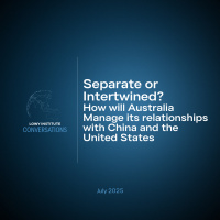 Conversations - Separate or Intertwined? How will Australia Manage its relationships with China and the United States