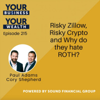 215 - Risky Zillow, Risky Crypto and Why do they hate ROTH?