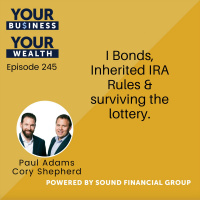 245 - I Bonds, Inherited IRA Rules  surviving the lottery.