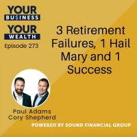3 Retirement Failures, 1 Hail Mary and 1 Success