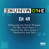 (Rebroadcast) Rahul Dhingra: The Bar Stock Story / Playing the Quiz Game / Hospitality and Tech