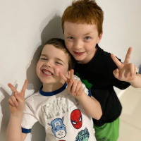 Hamish asked his kids to describe his new job....