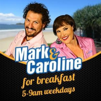 1: Mark  Caroline - Olympian Mel Schlanger