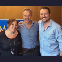 80: Cameron Daddo with Mark and Caroline