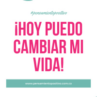 ¡Hoy puedes cambiar tu vida!