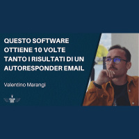 Questo software è 10 volte meglio di un autoresponder email - con Valentino Marangi