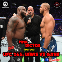 MMAdictos 449 - Análisis de UFC 265: Derrick Lewis vs Cyril Gane [Main Card]