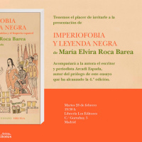 H files 39 - Presentación de Imperiofobia y leyenda negra en la Librería Los Editores por A. Espada y M.E. Roca Barea